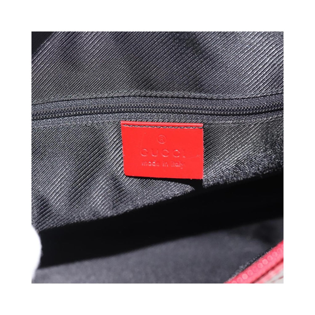 Sac À Main Gucci Structured Top Handle Open Tote Large Toile - Rouge
