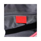 Sac À Main Gucci Structured Top Handle Open Tote Large Toile - Rouge