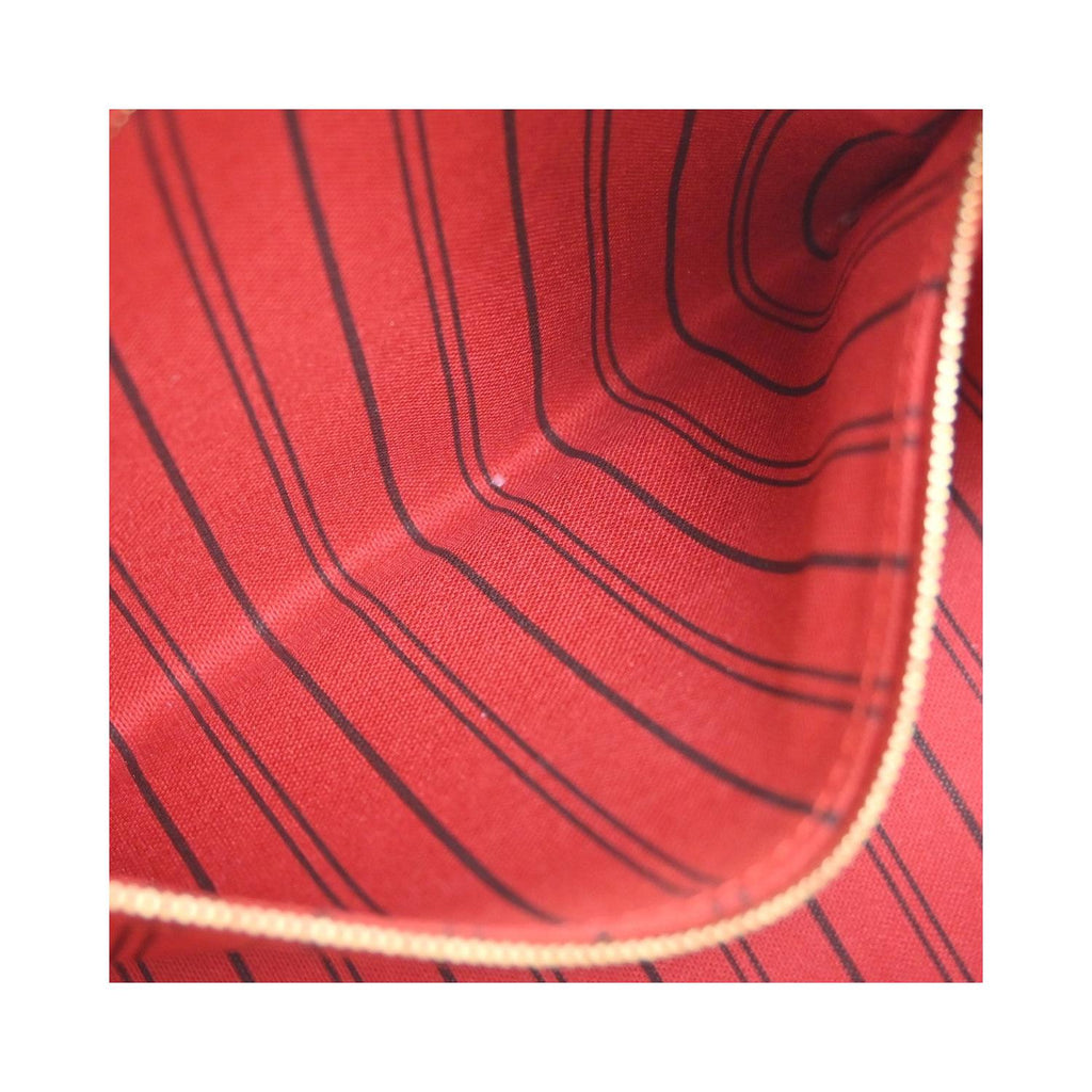 Sac À Main Louis Vuitton Speedy Bandouliere Nm 25 Cuir - Rouge