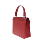 Chanel Vintage CC Flap Top Handle calfskin bag - Red