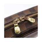 Sac Porté Épaule Louis Vuitton Geronimos Waist Toile - Marron