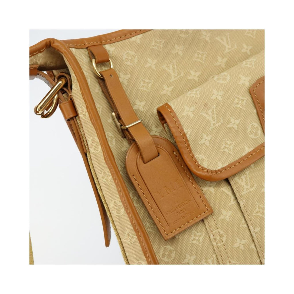 Bolso de hombro tipo mensajero Louis Vuitton Mary Kate de lona - Beige