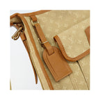 Bolso de hombro tipo mensajero Louis Vuitton Mary Kate de lona - Beige