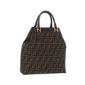 Sac À Main Fendi Vintage Zucca Toile - Marron