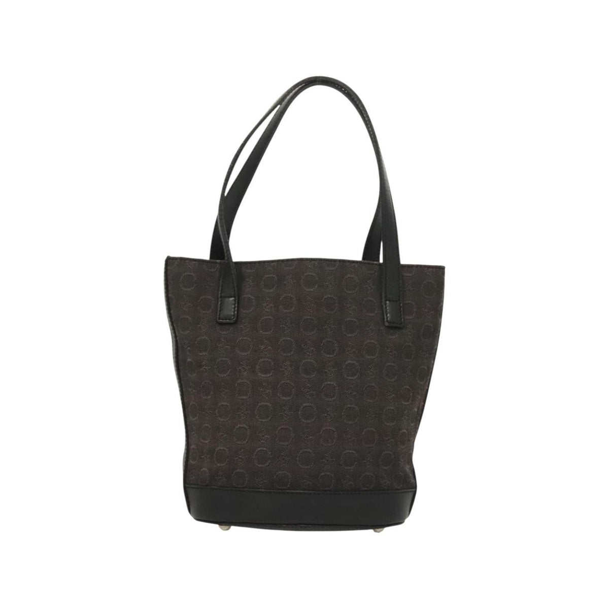 Sac À Main Celine C Macadam Handbag Toile - Noir