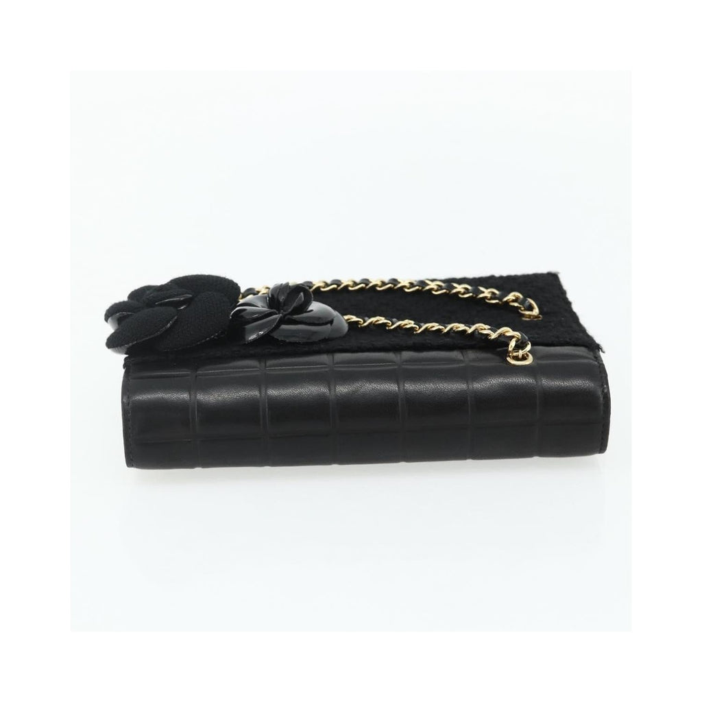 Pochette Chanel Flap Clutch Cuir - Noir