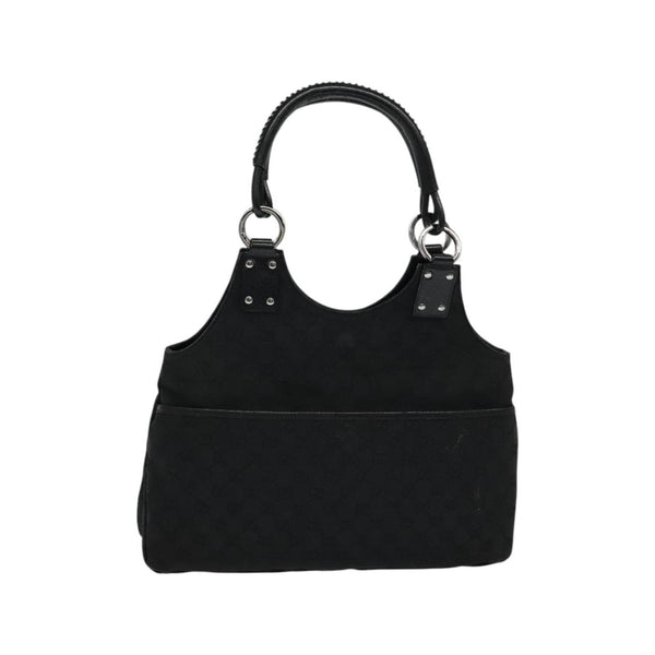 Gucci – Schultertasche GG Canvas – Schwarz