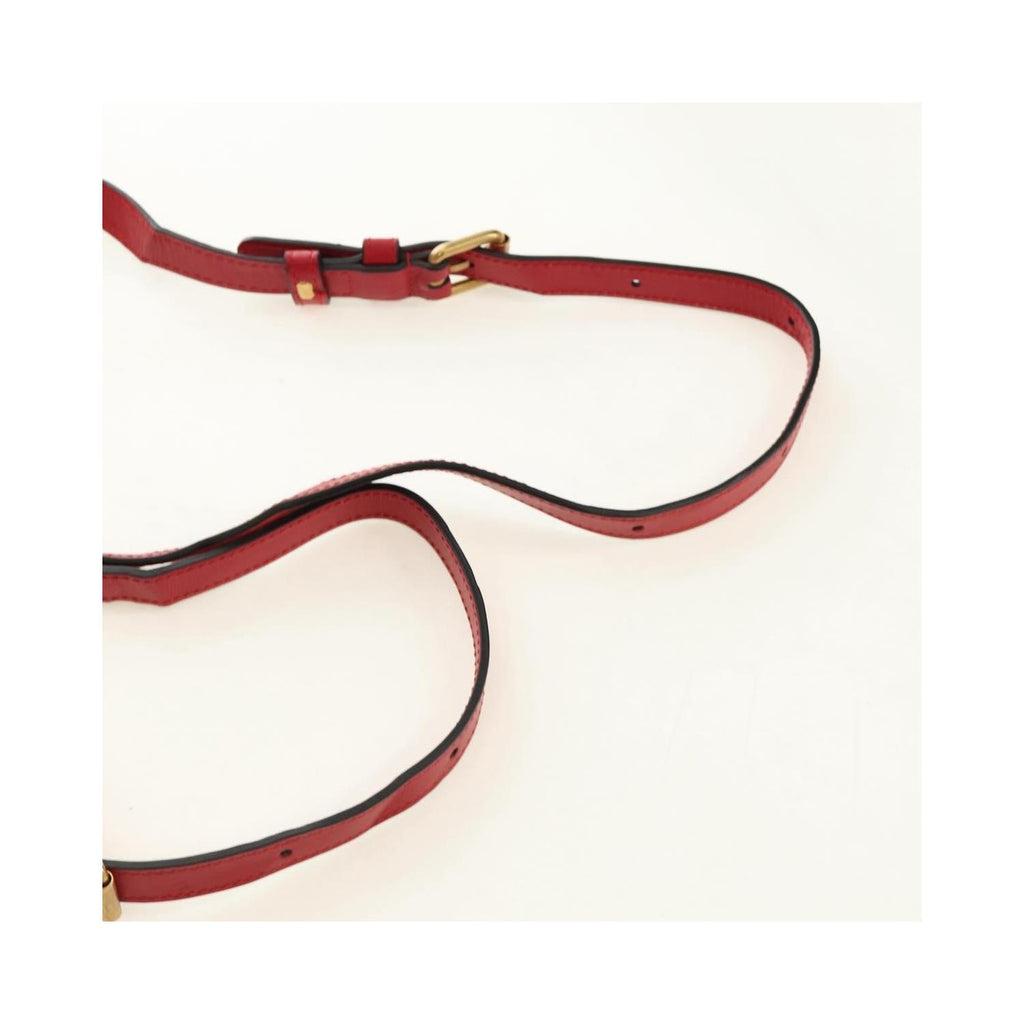 Sac À Dos Gucci Gg Marmont Vanity Mini Cuir - Rouge