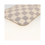 Pochette Louis Vuitton Neverfull Pochette Small Toile - Blanc