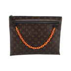 Pochette Louis Vuitton Solar Ray A4 Toile - Marron