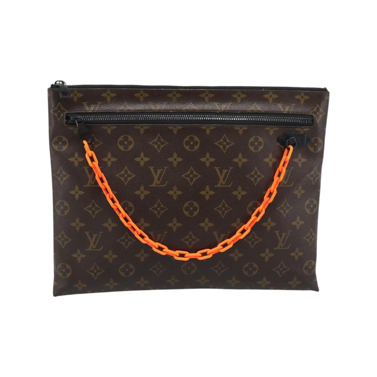 Pochette Louis Vuitton Solar Ray A4 Toile - Marron