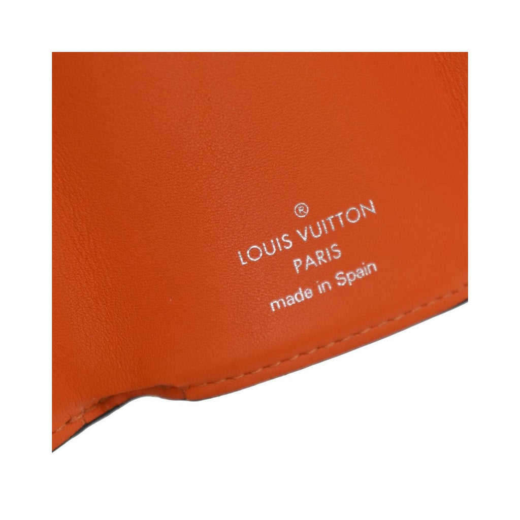 Portefeuille Louis Vuitton Discovery Compact Cuir - Orange