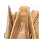 Sac Porté Épaule Celine Macadam Small Toile - Beige