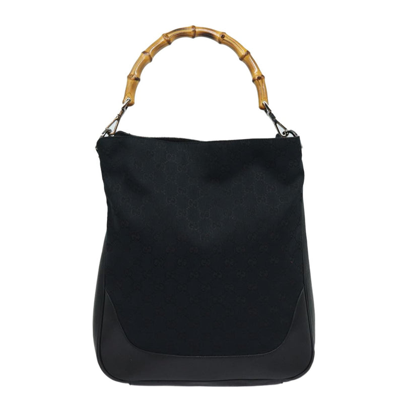 Gucci Bamboo Shoulder Bag GG Canvas Product Image