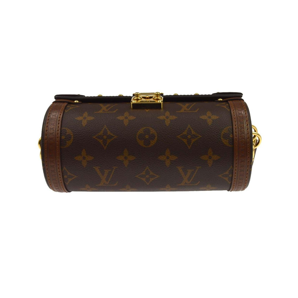 Sac À Main Louis Vuitton Papillon Trunk Toile - Marron