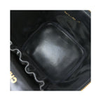 Sac À Main Chanel Vintage Timeless Cosmetic Case Small Cuir - Noir