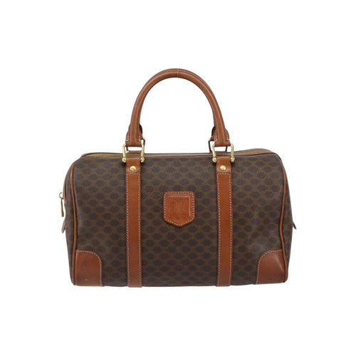 Celine Vintage Macadam Boston bolso Lona Imagen del producto