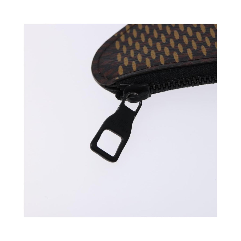 Porte-Cartes Louis Vuitton Nigo Duck Coin Holder Toile - Noir