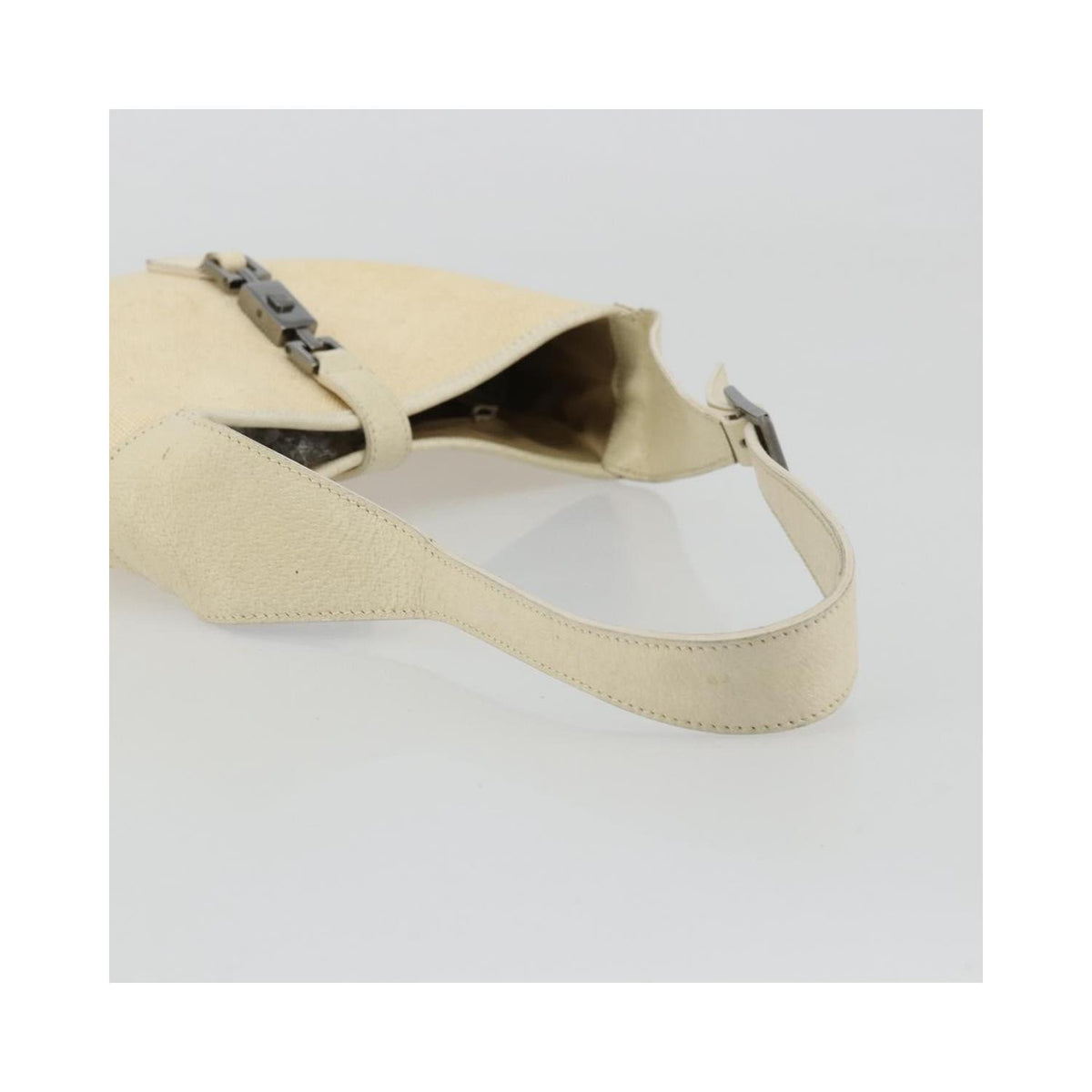 Sac À Main Gucci Vintage Jackie Shoulder Toile - Beige