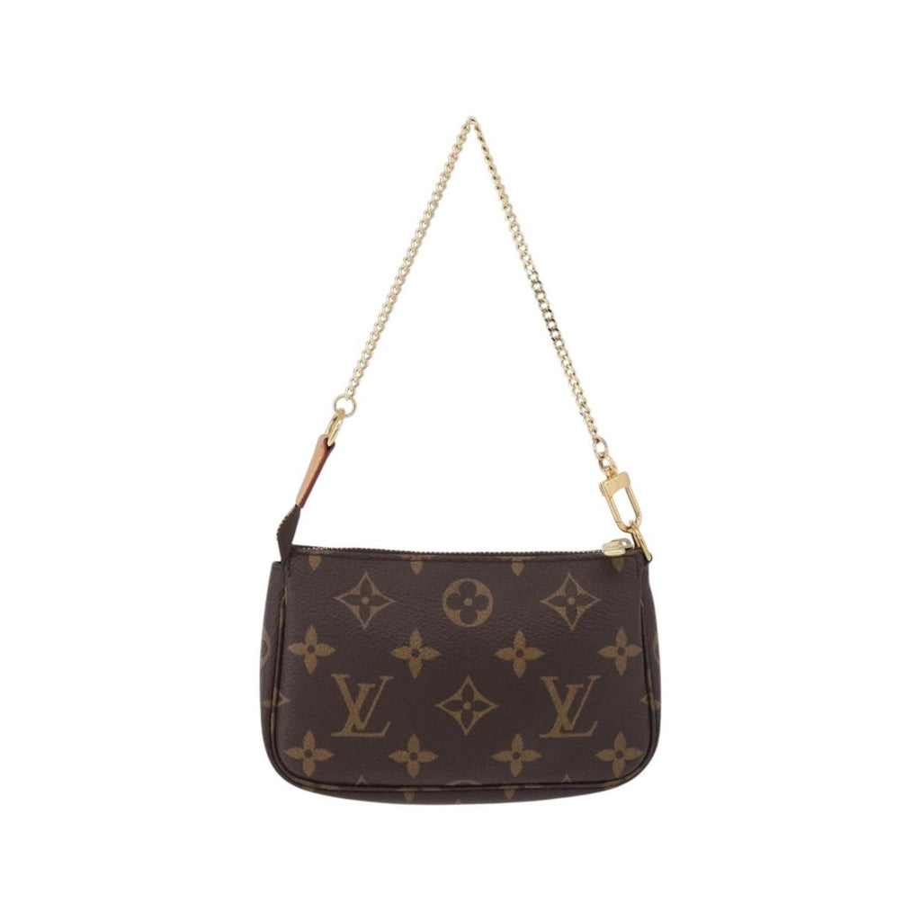 Pochette Louis Vuitton Mini Pochette Accessoires Mini Toile - Marron