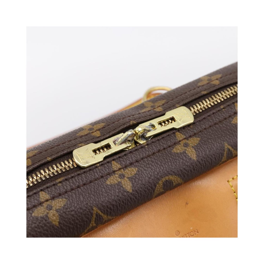 Sac À Main Louis Vuitton Deauville Mini Toile - Marron