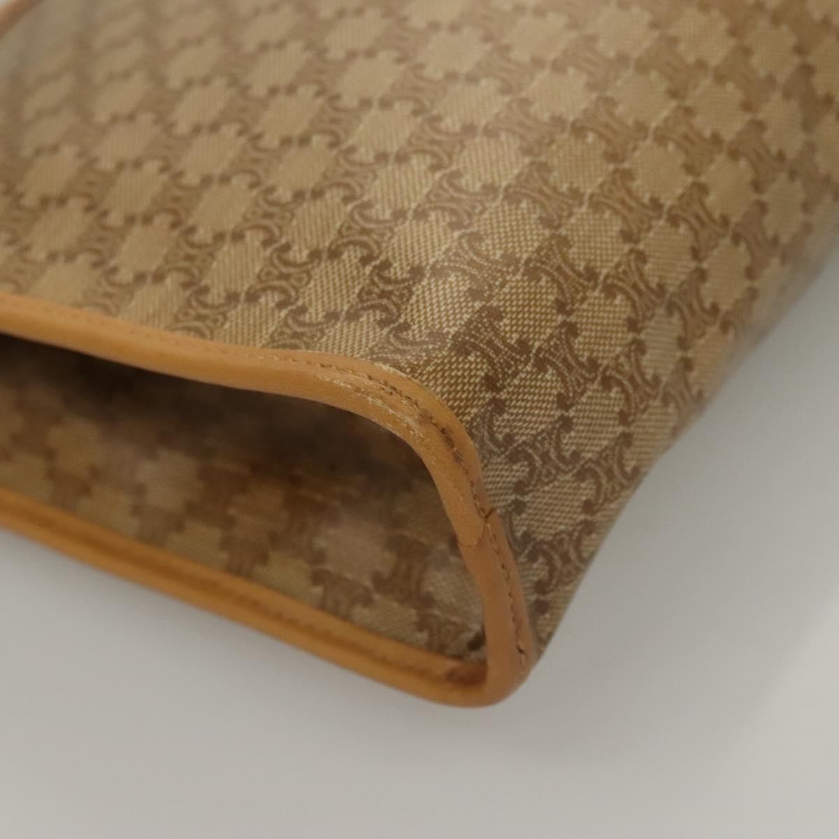 Pochette Celine Macadam Pochette Pvc - Beige