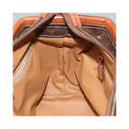 Sac À Main Celine Macadam Handbag Toile - Marron