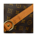 Louis Vuitton Keepall Bandouliere 50 Canvas Travel Bag - Brown