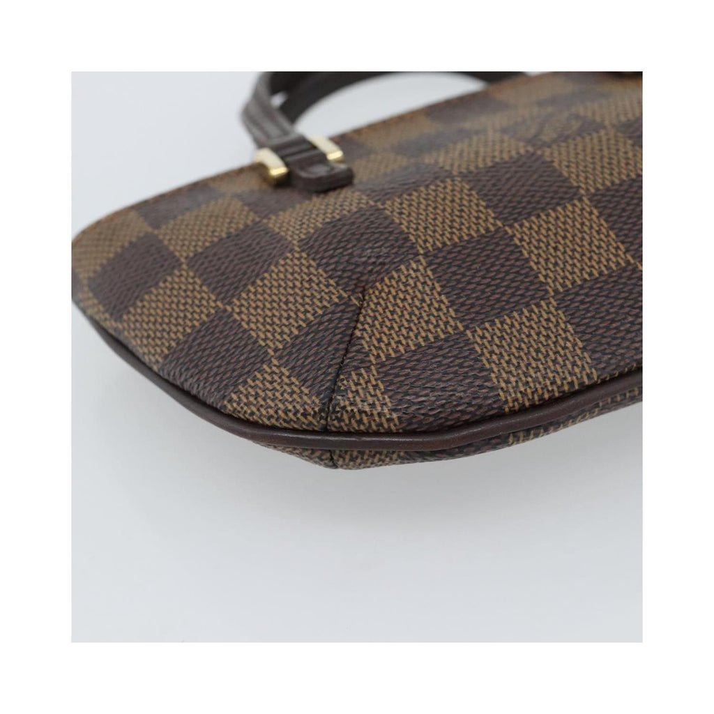 Pochette Louis Vuitton Manosque Pochette Gm Toile - Marron