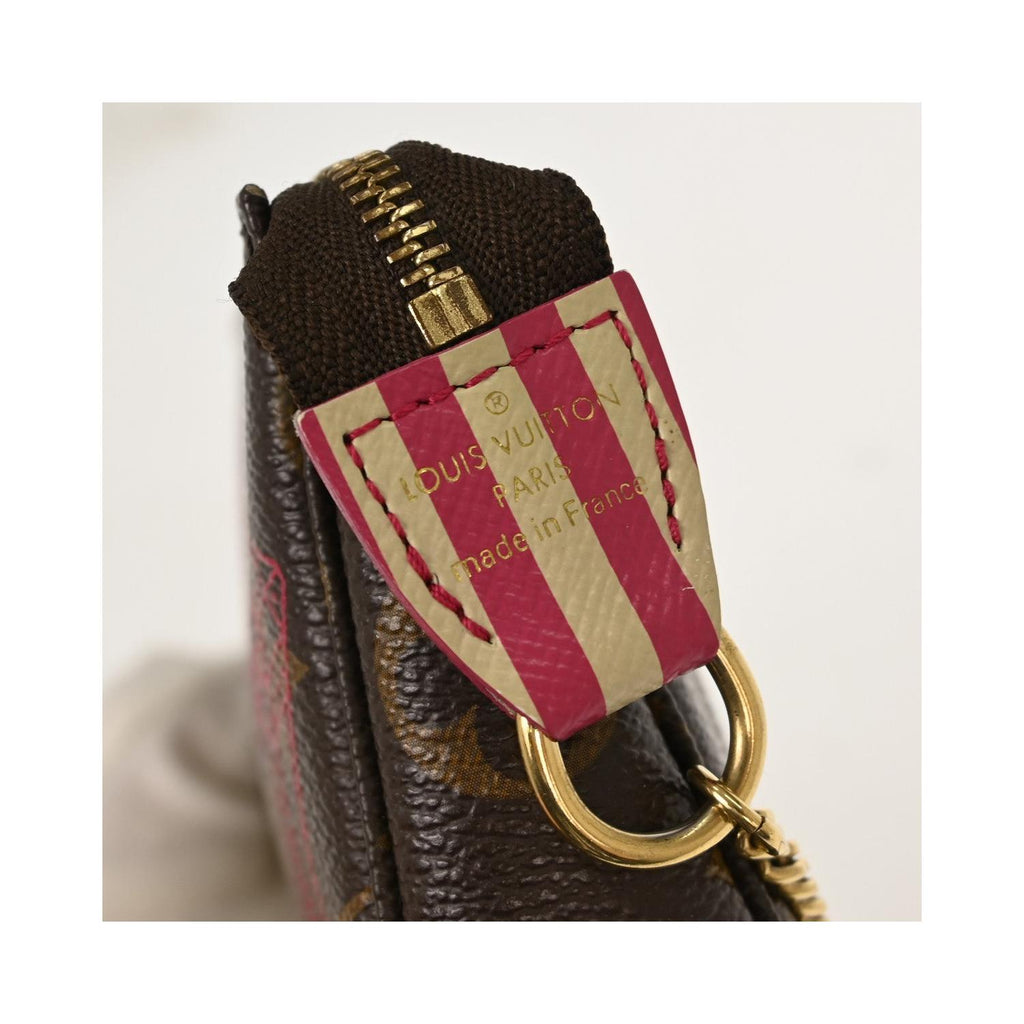 Pochette Louis Vuitton Pochette Accessoires Mini Toile - Marron