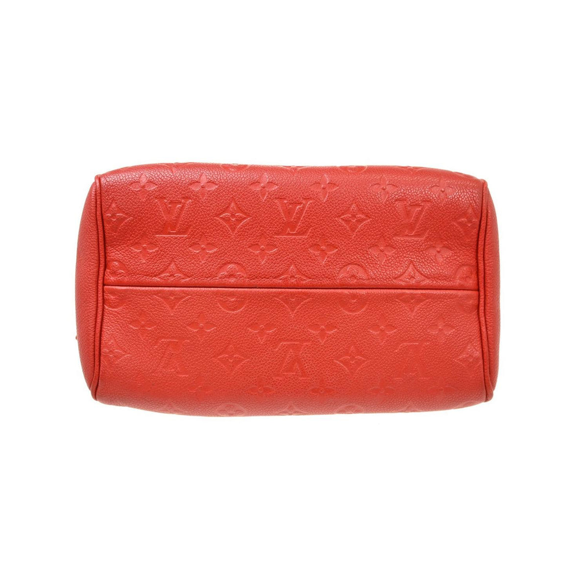 Sac À Main Louis Vuitton Speedy Bandouliere Nm 25 Cuir - Rouge