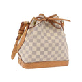 Sac À Main Louis Vuitton Noe Bb Toile - Blanc