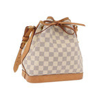 Sac À Main Louis Vuitton Noe Bb Toile - Blanc