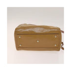 Sac Porté Épaule Gucci Soho Convertible Shoulder Bag Small Cuir Verni - Beige