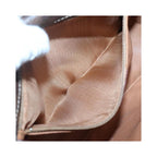 Sac Porté Épaule Celine Vintage Macadam Circle Logo Toile - Marron