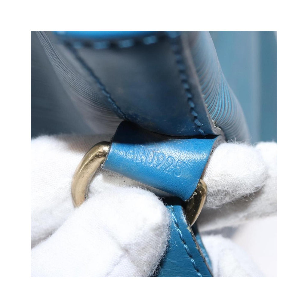 Sac Porté Épaule Louis Vuitton Petit Noe Medium Cuir - Bleu