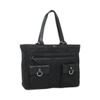 Bolso tote Gucci Abbey con bolsillo GG Canvas mediano