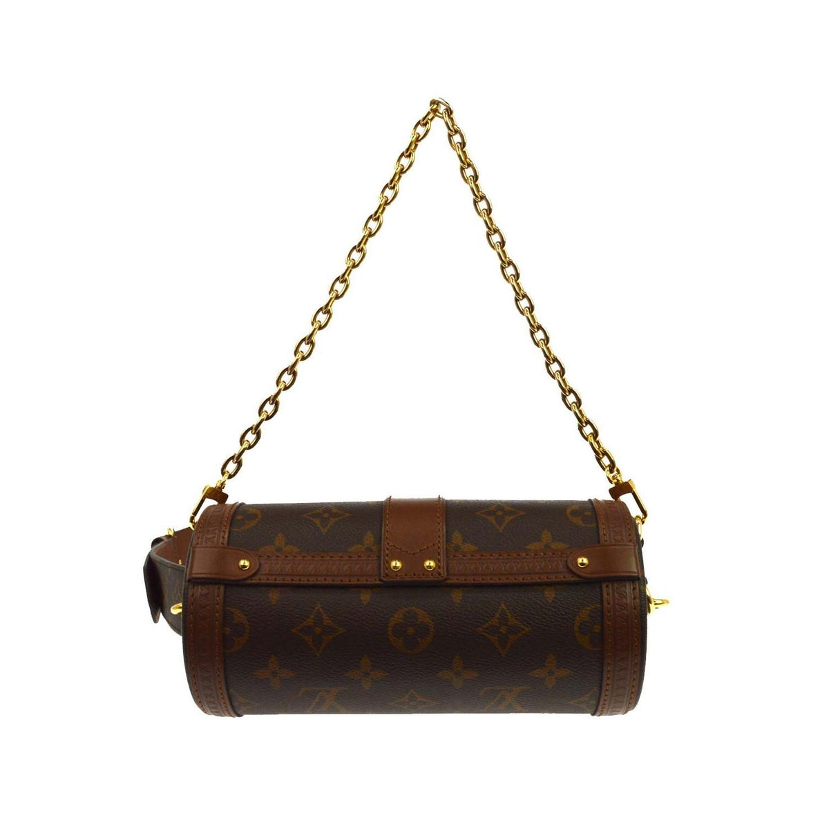 Sac À Main Louis Vuitton Papillon Trunk Toile - Marron