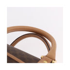 Sac À Main Celine Vintage Macadam Boston Pvc - Marron