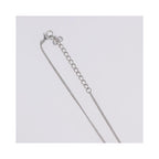 Collier Christian Dior Vintage Dior Logo Metal - Argent