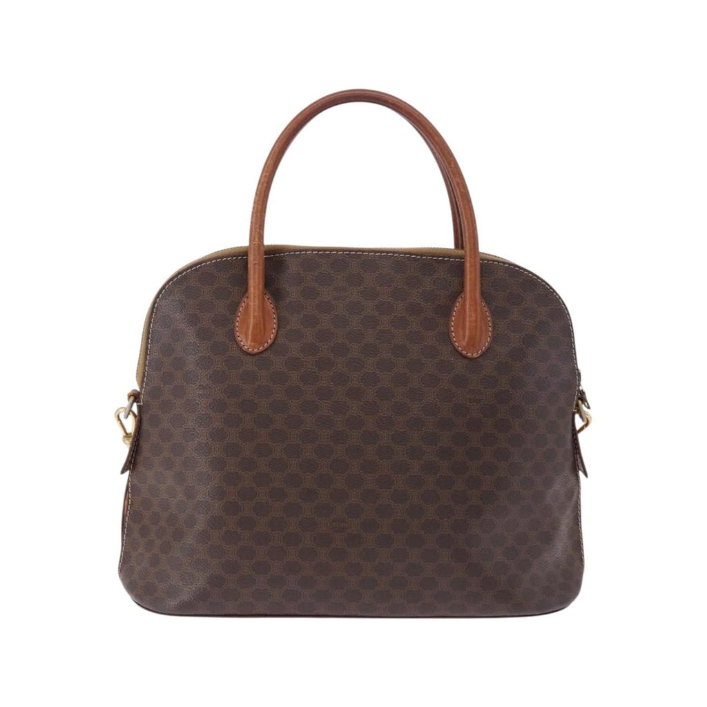 Sac À Main Celine Macadam Small Pvc - Marron
