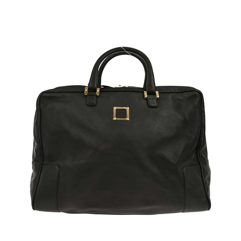 Sac De Voyage Loewe Amazona 40 Cuir - Noir