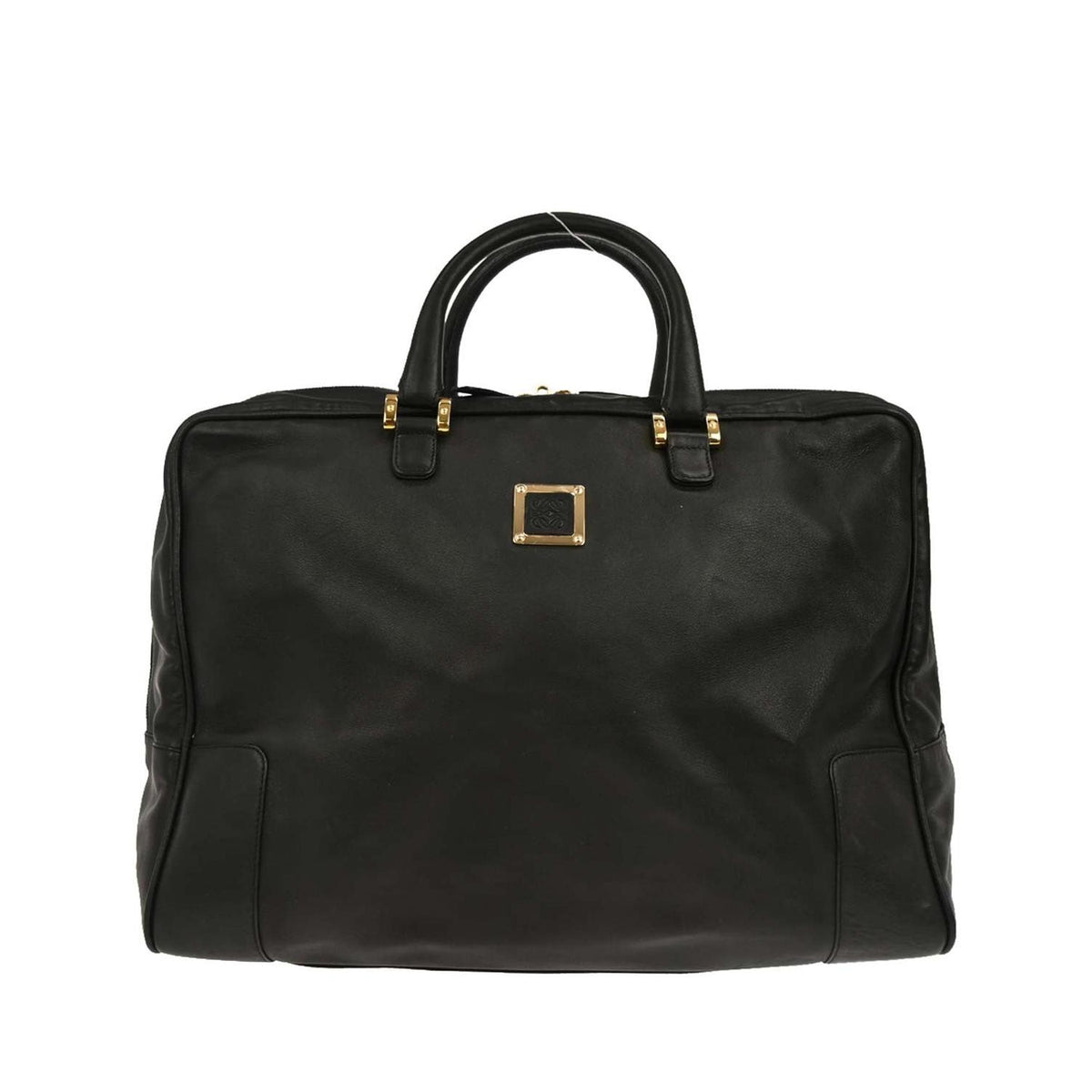 Sac De Voyage Loewe Amazona 40 Cuir - Noir