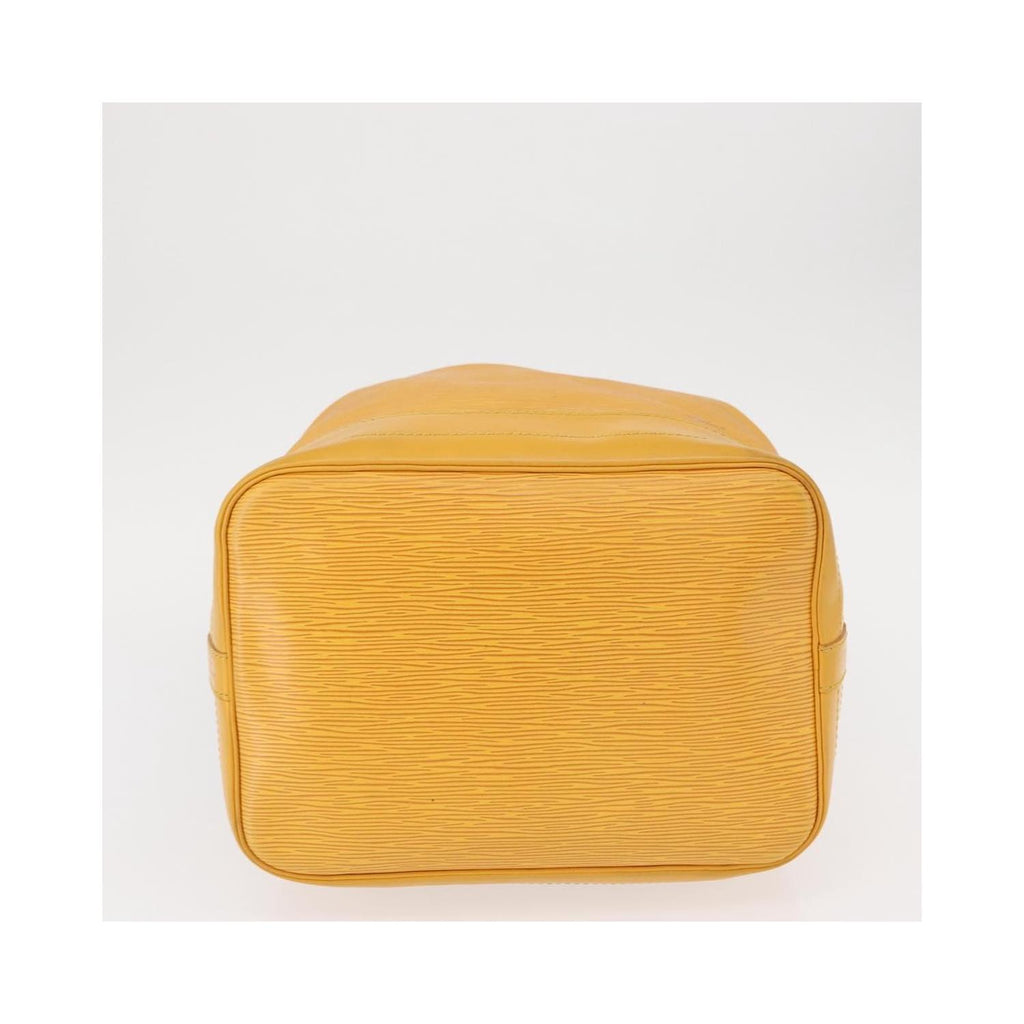 Bolso de hombro Louis Vuitton Noé grande de cuero - Amarillo