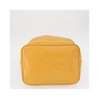 Bolso de hombro Louis Vuitton Noé grande de cuero - Amarillo