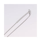 Collier Christian Dior Vintage Dior Logo Metal - Argent