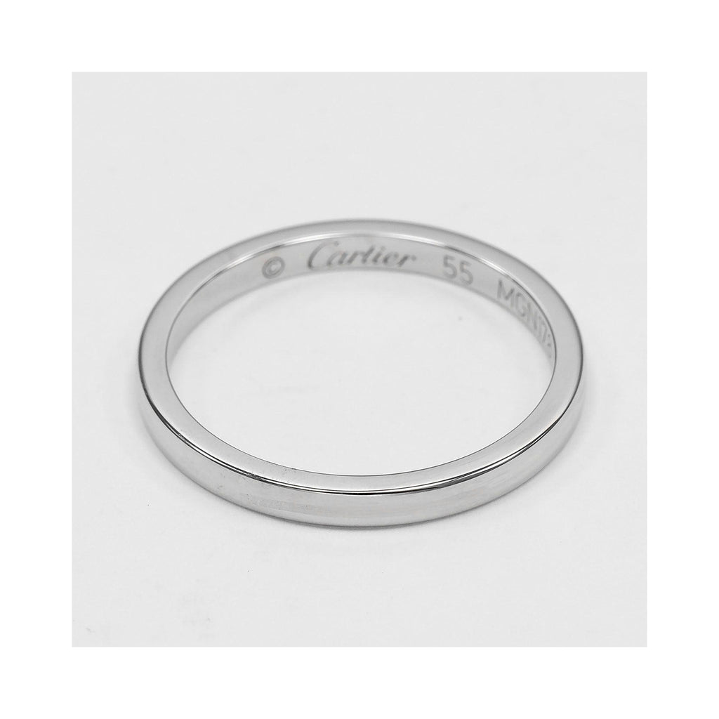 Bague Cartier Ballerine Wedding Band Platinum - Argent