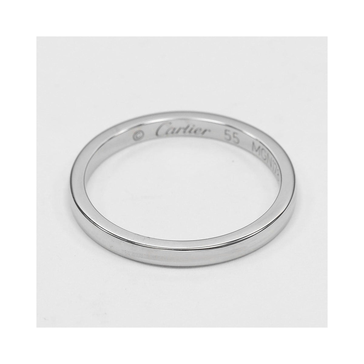 Bague Cartier Ballerine Wedding Band Platinum - Argent