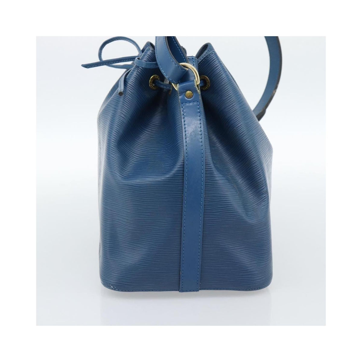 Sac Porté Épaule Louis Vuitton Noe Petit Noé Cuir - Bleu