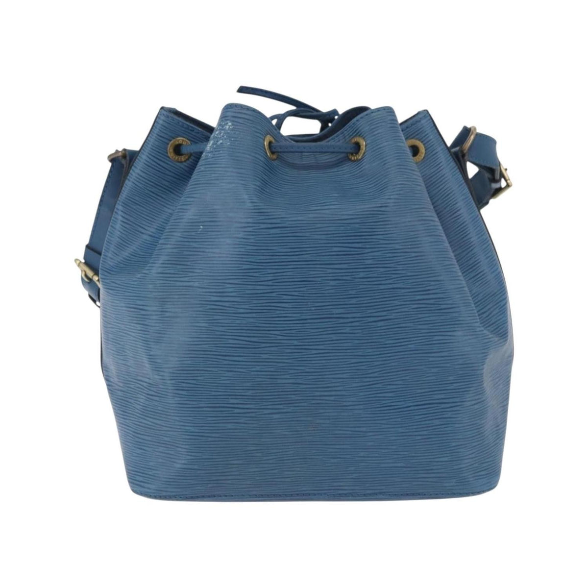 Sac Porté Épaule Louis Vuitton Petit Noe Medium Cuir - Bleu